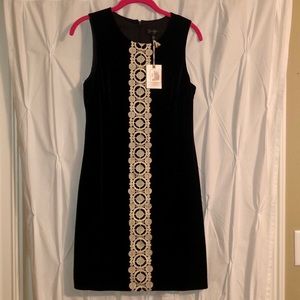 [Jessica Simpson] Black Velvet Dress